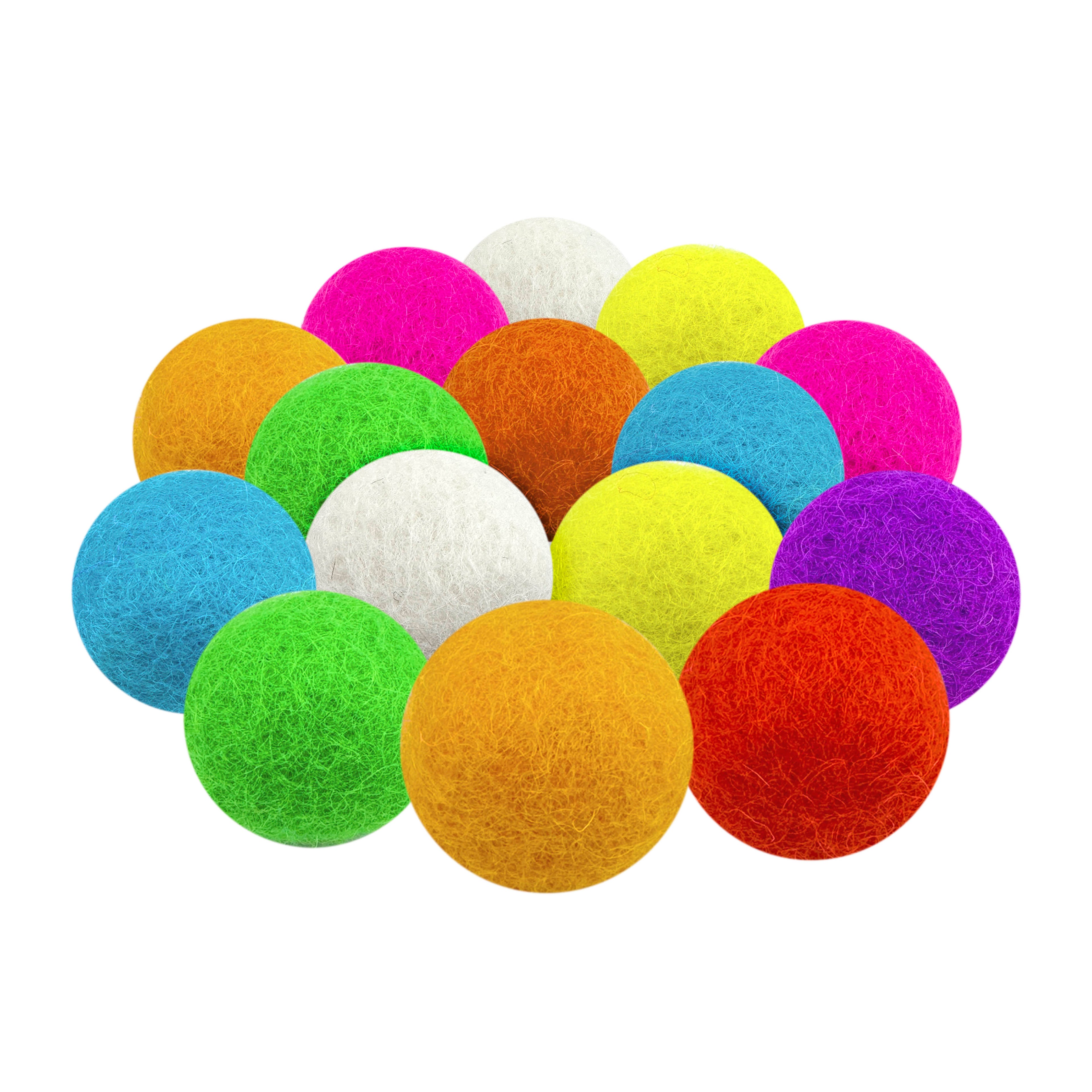 50 Felt Ball Slingshots Ammo (pack of 9)