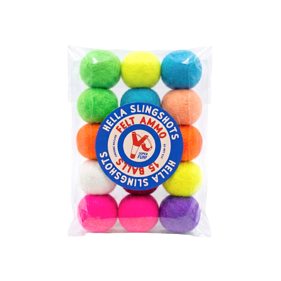 Felt Ball Slingshot Ammo (pack of 10)
