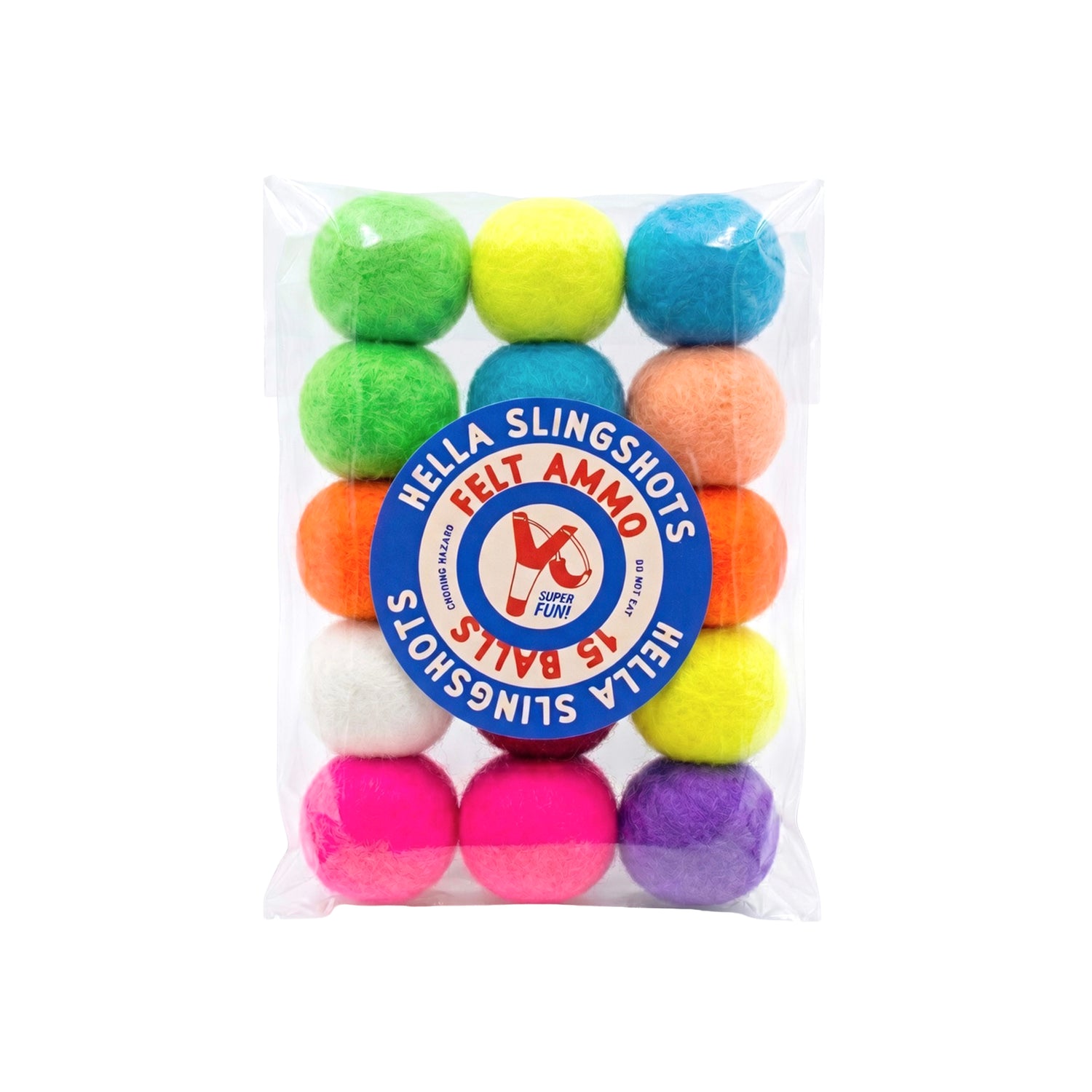 Felt Ball Slingshot Ammo (pack of 10)