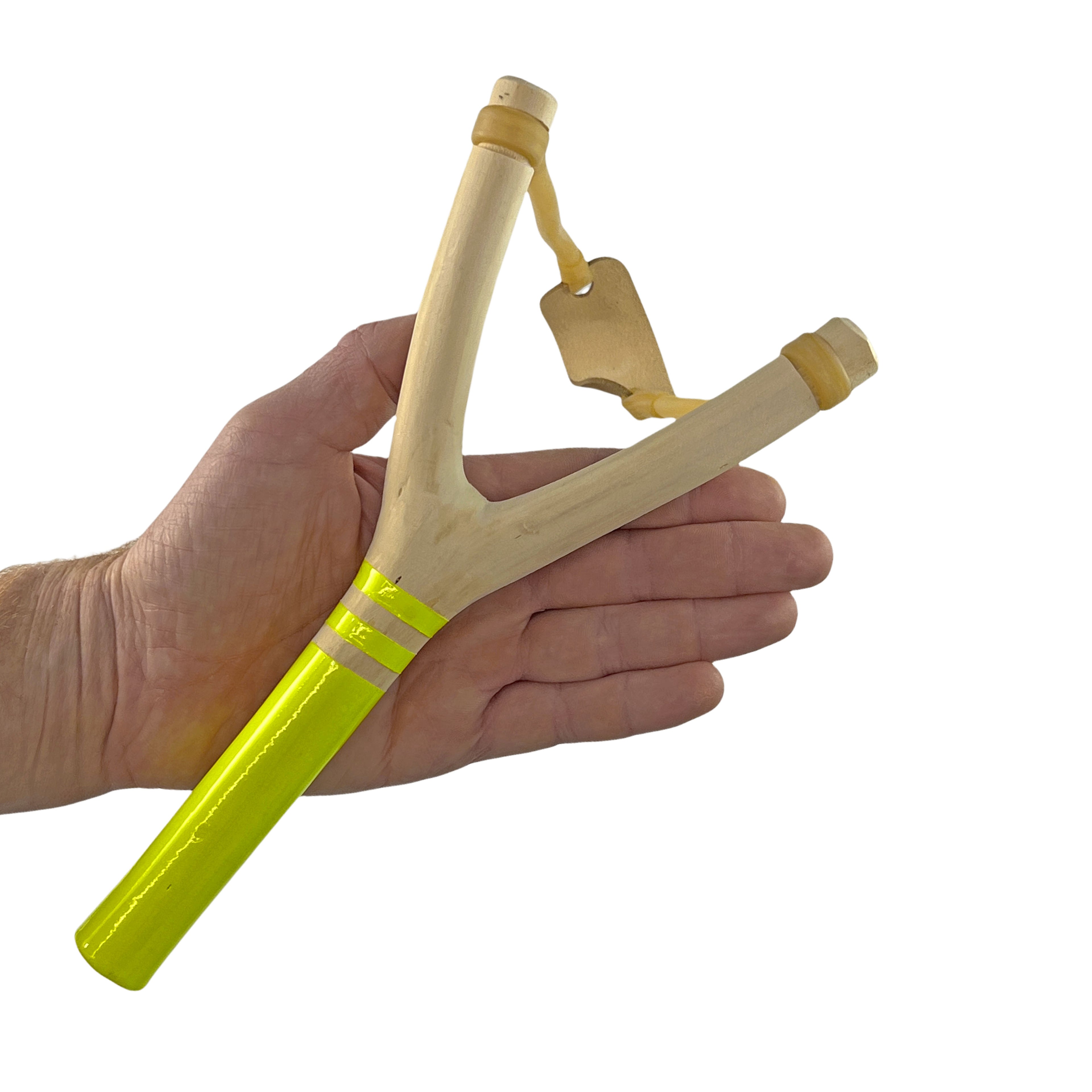 Neon Yellow Slingshot - Hella Slingshots